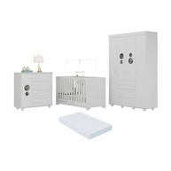 Quarto Infantil Completo com Berço 3 em 1 Multimóveis – Solução Inteligente com Colchão Incluso - imagem 2
