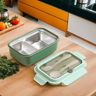 Lancheira Isolada de Aço Inoxidável com Vedação a Vácuo – Mantém Refeições Frias ou Quentes por Horas, Design Compacto e à Prova de Vazamento - imagem 2