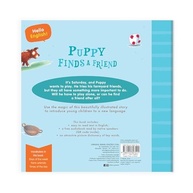Hello English: Puppy Finds a Friend - Livro Infantil Interativo com QR Code - imagem 3