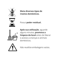 Kit com 5 Inseticida Jimo em Pó - Elimina Formigas, Traças, Baratas e Pulgas com Longa Duração - imagem 5