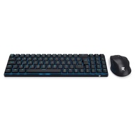 Kit Redragon Office BS-8772 BK: Teclado Mecânico Low Profile e Mouse Ergonômico Sem Fio com LED Azul - imagem 5