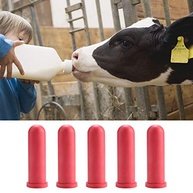 Bico para Leite de Bezerro com Design Biônico - Borracha Macia, Fácil Limpeza, Pacote com 5 - imagem 4