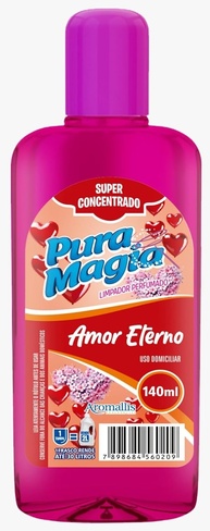 Limpador Concentrado Amor Eterno 140ml - Fórmula Poderosa com Fragrância Duradoura - imagem 1