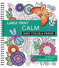 Livro de Colorir Anti-Stress com Impressão Grande: Calma e Criatividade para Adultos - imagem 2
