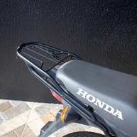 Bagageiro Reforçado Tref para Honda Pop 110 (2015+): Longo e Preto - Máxima Carga com Estilo! - imagem 5