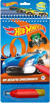 Hot Wheels - Livro Desafio das Cores: Emoção Radical com Caneta Mágica! - imagem 1