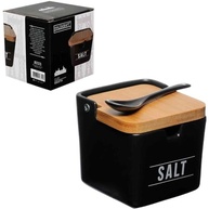 Saleiro Western Manhattan em Porcelana com Bambu - 270ml | Estilo Rustic Charm - imagem 4