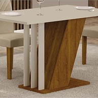 Conjunto de Sala de Jantar Miami com Mesa em MDF e 4 Cadeiras Confortáveis - imagem 4