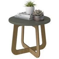 Mesa de Centro Jasmin Menta com Detalhes em Carvalho - Moderna e Resistente em MDF - imagem 1