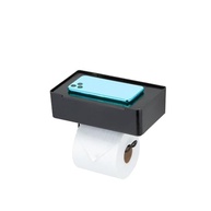 Porta Lenços e Papel Higiênico Arthi com Suporte para Celular | Design Moderno e Instalação Fácil - imagem 4