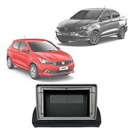 Moldura Fiamon 9" para Fiat Argo e Cronos: Design Preto com Filete Grafite Premium - imagem 2