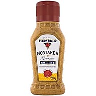 Mostarda com Mel Gourmet Hemmer: Sabor Único 200g - imagem 1