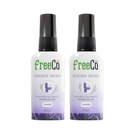 Freecô Bloqueador de Odores Sanitários Lavanda 60ml - Pack com 2 Unidades | Elimina 99% das Bactérias - imagem 1