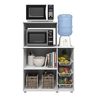 Balcão Multiuso com 2 Portas e Fruteira Branco - Organize sua Cozinha com Estilo - imagem 5
