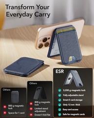 ESR Suporte Magnético para Cartão: Organize e Acesse Seus Cartões com Estilo e Segurança - imagem 3