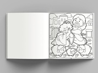 Livro de Colorir Adulto: Colorindo com Deus Pai - Momentos Cute & Comfy de Fé - imagem 4