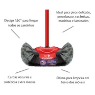Vassoura de Pelo Natural V2 com Cabo - Limpeza Profunda e Duradoura - imagem 3
