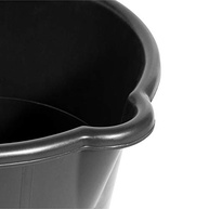 Balde Extraforte 12L Preto - Resistência Profissional com Design Moderno - imagem 2