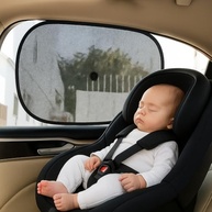 Protetor Solar Para Carro Dobrável com Ventosa: Proteção UV Essencial para Bebês e Crianças - imagem 3