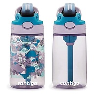Contigo Garrafa Infantil com Canudo Automático 400ml - Design Dinos, Segura e Prática para Crianças a Partir de 3 Anos - imagem 3