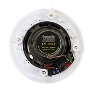Áudio Acústico CS-IC63: Transforme Seu Home Theater com 5 Alto-Falantes de Teto 6.5" 1500W - imagem 5