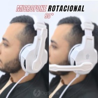 Headset Gamer Rank: Imersão Total com Microfone Cristalino e Conexão Universal - imagem 5