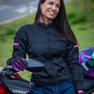 Jaqueta X11 Super Air Com Prote??o Feminina Motociclista Motoqueira - imagem 3