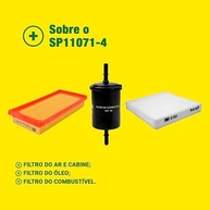 Kit Completo MANN-FILTER SP11071-4: Filtros de Ar, Óleo, Combustível e Cabine para Toyota Yaris - imagem 4