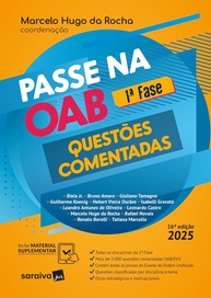 OAB 1ª Fase 2025: Questões Comentadas Definitivas - 16ª Edição - imagem 1