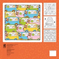 Livro de Colorir Cute & Comfy para Adultos: Relaxamento e Criatividade com Ilustrações Fáceis - imagem 3