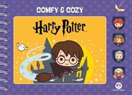 Livro de Colorir Harry Potter - Comfy and Cozy: Sua Jornada Mágica de Relaxamento - imagem 2