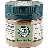 Canela em Pó Companhia das Ervas: Aroma e Sabor Intenso 80g - imagem 1