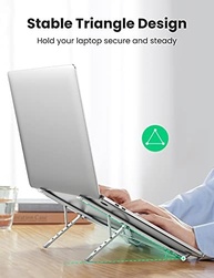 UGREEN Suporte Ajustável para Laptop - Alumínio, 5 Ângulos, Compatível com MacBook Pro/Air, Dell XPS, HP e Mais - imagem 4