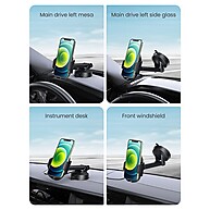 Suporte Veicular UGREEN Gravity: Seguro, Ajustável e Compatível - imagem 2