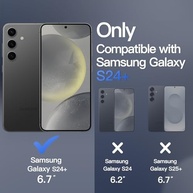 JETech Capa Magnética Azul Profundo para Samsung Galaxy S24+ | Compatível MagSafe e Proteção Anti-Choque - imagem 3