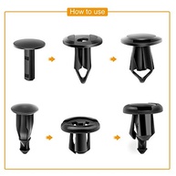 Kit 200 Clipes de Para-lama Universal GOOACC GRC-47: Fixação Automotiva Completa - imagem 3
