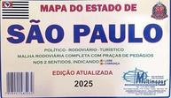 Mapa Poster Estado de São Paulo 117x89cm: Completo e Durável para Estudo e Decoração - imagem 3