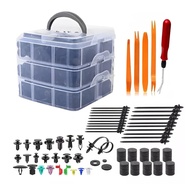 Kit 900 Peças Presilhas e Fixadores Automotivos: Reparo Completo para Para-choque, Portas e Painéis - imagem 1