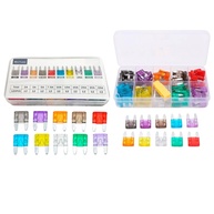 Kit Completo Fusíveis Automotivos 220 Peças: Proteção Essencial com Caixa Organizadora e Extrator - imagem 1