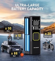 InflaVive 3X: Compressor de Ar Portátil Sem Fio para Encher Pneus Rapidamente - imagem 5