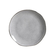 Conjunto de Pratos de Sobremesa Porto Brasil 6 Peças - Design Orgânico Concreto 19,5cm - imagem 1