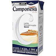 Leite Condensado Camponesa Semidesnatado 395g: Cremoso e Delicioso - imagem 3