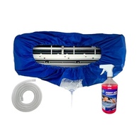 Kit Limpeza Ar Condicionado Split até 36.000 BTUs - Bolsa Coletora + Bactericida 1L - imagem 2