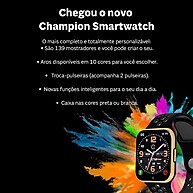 Champion Smartwatch 033: Seu Dia a Dia Conectado! - imagem 2
