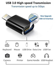Adaptador Apple Lightning para Câmera USB 3.0 - Conecte Pen Drive, Teclado e Mais ao seu iPhone/iPad - imagem 3