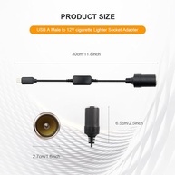Adaptador USB C para Isqueiro 12V: Conecte Seus Eletrônicos no Carro! - imagem 3
