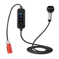 Carregador Portátil 22kW 380V para Carro Elétrico com Tela LCD - Conector Tipo 2 - imagem 1