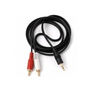 Kit 2 Cabos P2 para 2 RCA 5m: Conexão de Áudio Impecável para Seus Dispositivos - imagem 5