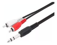 Cabo RCA P10 Estéreo 5m: Conexão Impecável para seu Áudio! - imagem 2