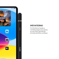 Caneta Pencil PRO WB Preta para iPad: Precisão, Conexão Magnética e Display de Bateria | Estojo Incluso - imagem 4
